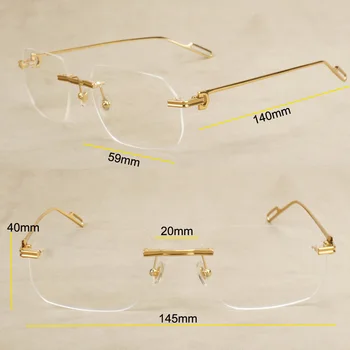 Datoru Glāzes par Vīriešiem, Sievietēm Zīmola Dizaineru Brilles par Apdares Vintage Brilles Rāmis Biroja Skaistumu Lasīšanas Brilles