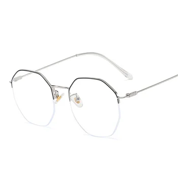 Daudzstūri, Optiskās Brilles Vīriešiem Lielgabarīta Brilles Sievietēm Zilā Gaisma Pretbloķēšanas Brilles Datoru Oculos Spēļu Gafas Vienkāršā Lunette