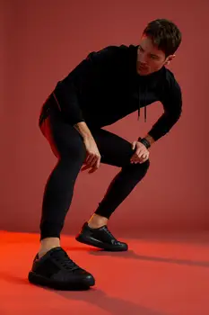 DeFacto Rudens Man Kurpes Mākslīgās Ādas Mežģīnes-Up Sneaker Apavi Ērti Zolīte Modes Apavi Jaunajā Sezonā-S1188AZ20AU