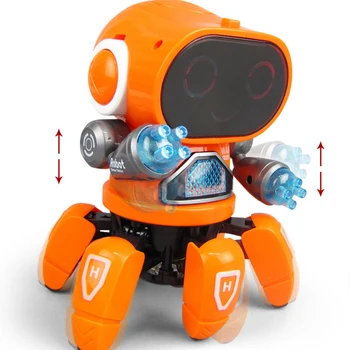 Deju robotu Rīcības Attēls Rotaļlietu Elektronisko saprātīga Staigāšana Robots Rotaļlietu Zēniem, Bērnu Dzimšanas dienas Dāvana