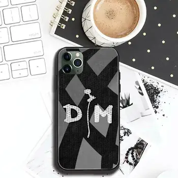 Depeches režīmā band DM Telefonu Gadījumā Rūdīts Stikls iPhone 12 pro max mini 11 Pro XR XS MAX 8 X 7 6S 6 Plus SE 