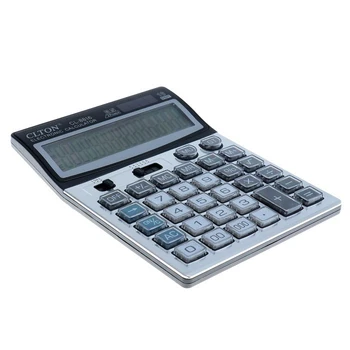 Desktop Kalkulators, 16-Bit, CL-8816, Duālais Barošanas
