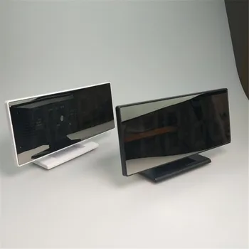 Digitālais Modinātājs LED Spogulis Elektronisko Pulksteni, Liels LCD Displejs, Digitālie Galda Pulksteņi ar Temperatūras Kalendārs
