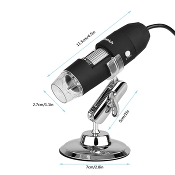 Digitālo Mikroskopu, Rokas, USB Interfeiss Lodēšanas Mikroskopa Digitālā Regulēšana HD Digitālo Mikroskopu Lupa 500/1000/1600X
