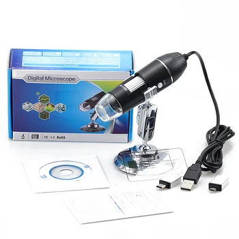 Digitālo Mikroskopu, Rokas, USB Interfeiss Lodēšanas Mikroskopa Digitālā Regulēšana HD Digitālo Mikroskopu Lupa 500/1000/1600X