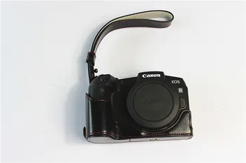 Digitālā Fotokamera Pu Ādas Gadījumā Apakšējo Atveri Versija Aizsardzības Pusē Pārsegs Bāzes Canon eosrp RP EOS RP Gadījumos Ar Siksnu
