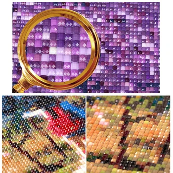 Dimanta Izšuvumi Vilks attēlu mozaīkas kristāla 5D krustdūrienā dimantu krāsošana DIY Rokdarbi gx