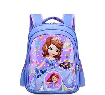Disney Bērnu Elsa Mugursoma Samazināts Ūdensizturīgs Schoolbags saldēti Princese meitenes bookbags Karikatūra Soma