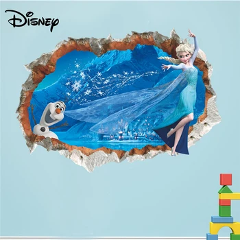 Disney Bērnu Istabas Uzlīme Princese Maza Meitene, Guļamistaba Uzlīme Gultas Fona Dekorēšana Karikatūra Uzlīme