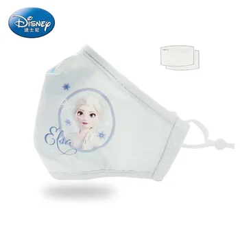 Disney Bērnu Kokvilnas Maska Stila Saldēti 2 Princesi Aišu 3D nepievelk putekļus Bērniem Sejas Maska Mīksto Ērti Tīra Maskas Mascarillas