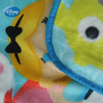 Disney Cartoon Piparmētru Zaļa Gudrs TSUM Manta Koraļļu Vilnas Segu Mest 120x150cm Zēniem Meitenes Dzimšanas dienas Dāvana