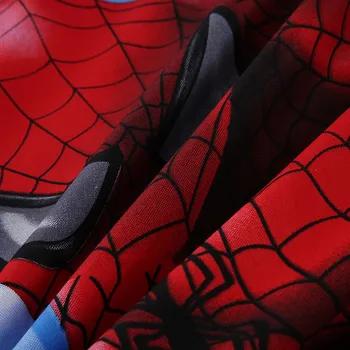 Disney Cartoon Zirnekļcilvēka Kokvilnas, Mājas Tekstila Sega sedz Flatsheet Spilvendrānas Zēniem Dvīņu Vienvietīga Gulta Dzimšanas dienas Dāvana