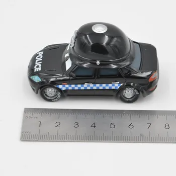 Disney Pixar Cars, Zibens Mcqueen Karikatūra Auto Black Mark Wheelsen Pelēkā LIELBRITĀNIJAS Policijas Lējumiem Metāla Rotaļlietu Auto Par Bērnu Dāvanas