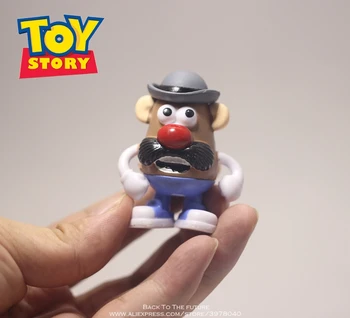 Disney Rotaļlietu Stāsts 4 Koka Buzz Lightyear Jessie 4-9cm 10pcs/set Rīcības Attēls, Anime Kolekcija Statuetes Rotaļlieta modelis bērniem