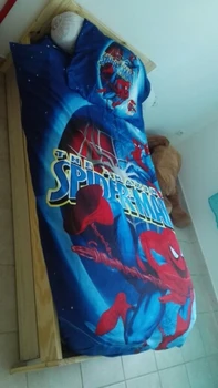 Disney zirnekļcilvēka gultas komplekts karikatūra zēns gultasveļa 3d vienu dvīņu izmēra 2/3/4pc sega/mierinātājs segtu bērnu pusaudžu gultu pārklāji dāvanas