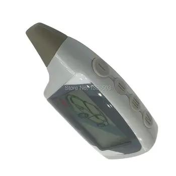Divvirzienu M5 LCD Tālvadības pults Keychain, krievijas, 2 Veidu Auto Signalizācija Scher Khan M5 Scher-khan Magicar 5 6 Galvenās Ķēdes Fob