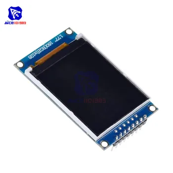 Diymore 1.77 collu TFT LCD Ekrāns 128160 LCD Displeja Modulis 8pin SPI Seriālā Porta ST7735S Draiveri Arduino