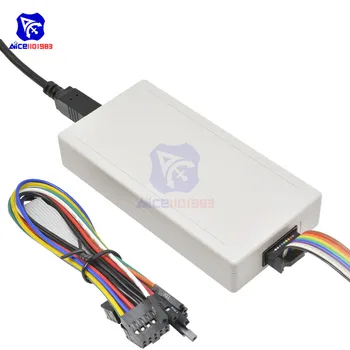 Diymore Režģu USB Lejupielādēt ISP Programmētājs Lejupielādēt Kabelis ar USB Kabeli Jumper Wire JTAG Līnijas