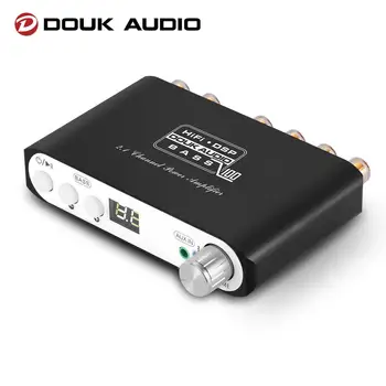 Douk Audio Q100 HiFi 2.1 Kanālu Bluetooth 5.0 Digitālo Pastiprinātāju, Stereo Mājas Audio-Subwoofer Amp 80W+40W*2