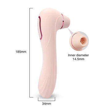 Dzelksnis Nepieredzējis Vibrators Sievietēm G spot Vibrācijas Stimulēs Klitoru Sūcējs Vibrators Erotiska Seksa Rotaļlietu Anālais Sieviešu Masturbācija