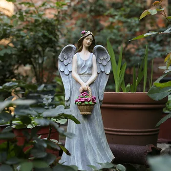Dārza apdare, āra dārza Amerikāņu valsts dārza dekorēšana sveķu attēls little angel ziedu pasaku apdare