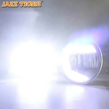 DŽEZA TIGER 2-in-1 Funkcijas LED Dienas Gaismas lukturi, Auto LED Miglas Lampas Projektoru Gaismas Suzuki Kizashi 2010 2011 2012
