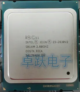 E5-2630V2 Oriģinālā Intel Xeon E5-2630 V2 E5 2630 V2 2.60 GHz 6-Core 15MB DDR3 1600 FCLGA2011 TPD 80W bezmaksas piegāde