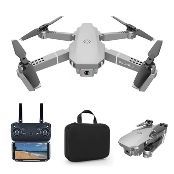 E68Pro Fpv Dūkoņa 4K 1080P 720P HD Platleņķa Kameras Wifi Rc Quadcopter Dron Kameras Salokāms Četru ass Augstums Turiet Drones Rotaļlietas