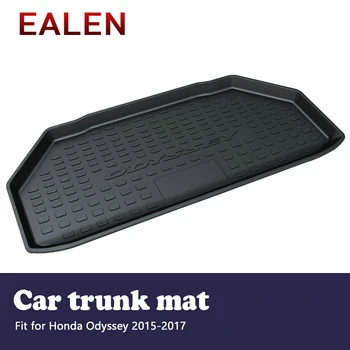EALEN Honda Odyssey 2016 2017 Boot Starplikas Auto-stils Ūdensizturīgs Anti-slīdēšanas paklājiņš Piederumi 1Set Auto Kravu aizmugures bagāžnieka paklājiņš