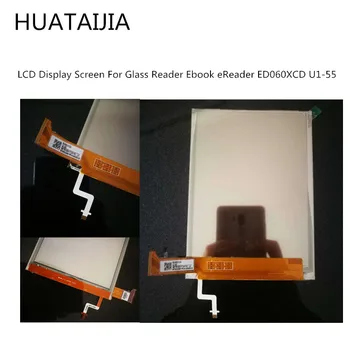 ED060XCD 6.0 collu E-Tintes displejs ar apgaismojumu touch Stikla Ebook Reader eReader LCD Displejs ED060XCD U1-55 Ekrāna