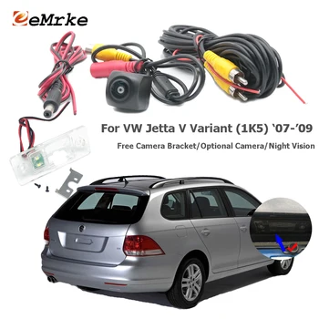 EEMRKE CCD Automašīnu Atpakaļskata Kamera Volkswagen Bora / Jetta V Variants (1K5) 2007 -2009 Reverse Rezerves Kamera Nakts Redzamības Autostāvvieta