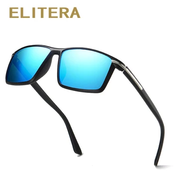 ELITERA Augstas Kvalitātes TR90 Polarizētās Saulesbrilles, Vīriešu, Saules Brilles Sievietēm Laukumā UV400 Spogulis Oculos De Sol