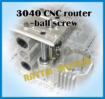 [ES Fondu/Bez PVN] 3040 Darbvirsmas CNC Router Frēzēšanas Mašīna 52mm Mehāniskās komplekts lodveida skrūves ar Ātrumu Regulators+300W Segliņš