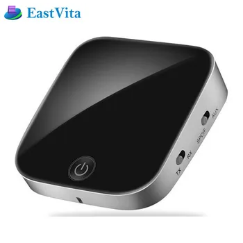 EastVita Bluetooth Raidītāju Uztvērējs Aptx Bezvadu Stereo Audio Adapteri Bluetooth Uztvērējs Aux TOSLINK/SPDIF piliens kuģniecība