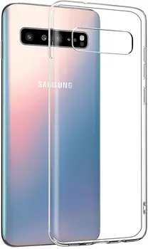 EasyAcc Case for Samsung Galaxy S10 5G, Mīksta TPU kristāldzidru Slim Anti Slīdēšanas Gadījumā Pārredzama Atpakaļ Aizsargs Vāks Samsung