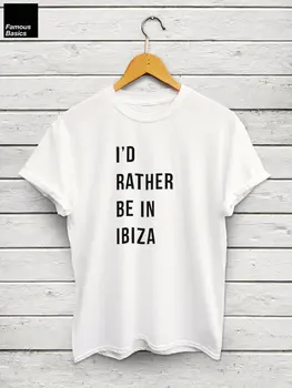 Es labprātāk būt Ibiza krekls - ibiza t, pludmales krekls, festivāla t, svētku drēbes, vasarā t, brīvdienu topi-C575