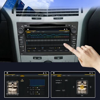 Eunavi 2 Din Android 10 Auto DVD, Radio Atskaņotājs, GPS Navigācijas Vauxhall Opel Astra H, G, Vectra Antara Zafira Corsa DSP BT5 IPS