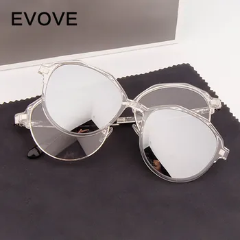 Evove Daudzstūris Magnētisko Saulesbrilles Sieviešu Polarizētās Spoguļu Modes Saules Brillēm, lai Sieviete Braukšanas Tuvredzība, Briļļu Anti Pārdomas