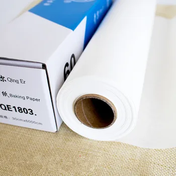 Eļļa, papīrs cepšanai, mājsaimniecības, silikona eļļas papīra bārbekjū papīra bārbekjū eļļas iesūkšanas papīra krāsns tinfoil oilpaper 30*1000cm