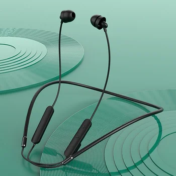 FD1 Auss Miega Austiņas Bluetooth 5.0 Silikona ausu aizbāžņi Vienkāršu Stila Mūziku, Ērti Gulēšanai, Kakla Austiņas ar Mic