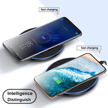 FDGAO 30W Ātri Qi Bezvadu Lādētājs iPhone 11 Pro XS Max XR X 8 Plus USB-C Lādēšanas Paliktņa Samsung S9 S10 S20 Piezīme 20 10 9