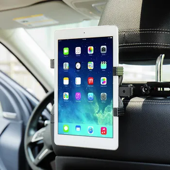 FLOVEME Aizmugurējais Sēdeklis Tablete Mount Automašīnas Tālruņa Statīvu, Lai iPad Mini 1 2 3 4 Stabilu Klēpjdatoru Turētāju Automašīnas Samsung Xiaomi Klēpjdatoru Statīvu