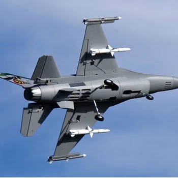FMS 70mm F16 F-16C Fighting Falcon V2 Ducted Ventilators EAF Jet 6S 6CH Ar Atlokiem Ievelkas PNP EPO RC Lidmašīnas Modelis Lidmašīna Lidmašīnu