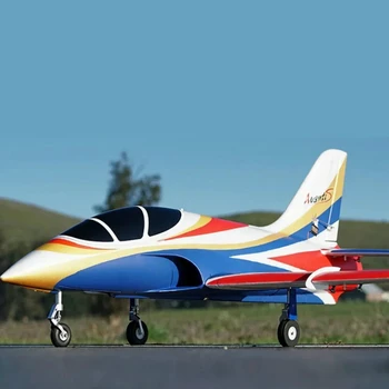FMS RC Lidmašīnas Avanti V3 Zilā 70mm Ducted Ventilators EAF Jet Augsta ātruma, Liela Apjoma Modelis Lidmašīna Lidmašīnu Avion PNP 6S ar Atsaukt Sargi