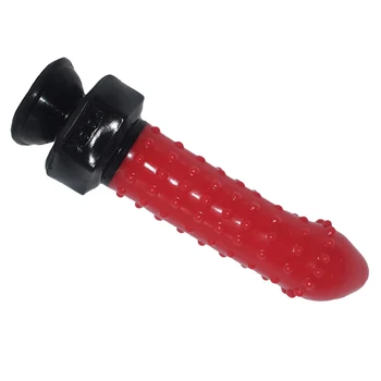 FRRK smaile seksa rotaļlietas, kas ir izliekta silikona anālais rotaļu sarkans melns dildo bedrains butt plug izliektas klitora G spot veicinātu sieviešu masturbator
