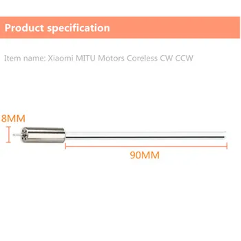 FSum Profesionālās Motori Xiaomi Mitu Dūkoņa Quadcopter Remonta Piederumi