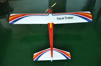 Falcon Treneris 20cc Benzīns RC Lidmašīnas Balsa Koksnes Lidmašīnu Modeļa Lidaparātu Treneris