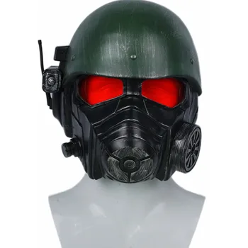 Fallout 4 Veterāns Ranger Ķivere Spēli Cosplay Maska Sacelšanās Bruņas Pilnu Galvu Augstas Kvalitātes Sveķu Ķivere Halloween, Ziemassvētku Puse Prop