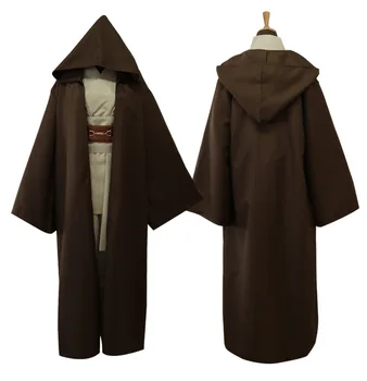 Fantasia Vīrietis Karotājs Zēni Anakin Skywalker Reprodukcija Jedi Drēbes Halloween Cosplay Vīriešu Jedi Knight Kostīmu Vīriešu uzvalki kleita
