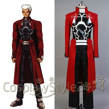 Fate stay night kostīmu Likteni Grand Lai cosplay Strēlnieks Apģērbs Cosplay pilns komplekts Halloween Karnevāla Kostīms vīriešiem un sievietēm